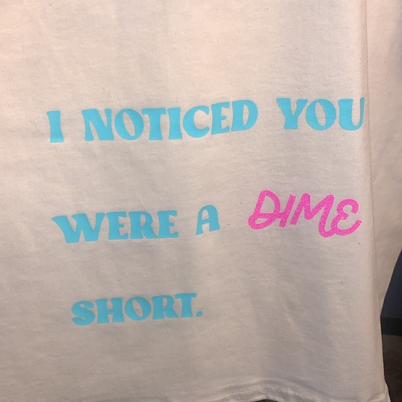 NEW! “A Dime Short” oversized tee - Picture 4 of 11